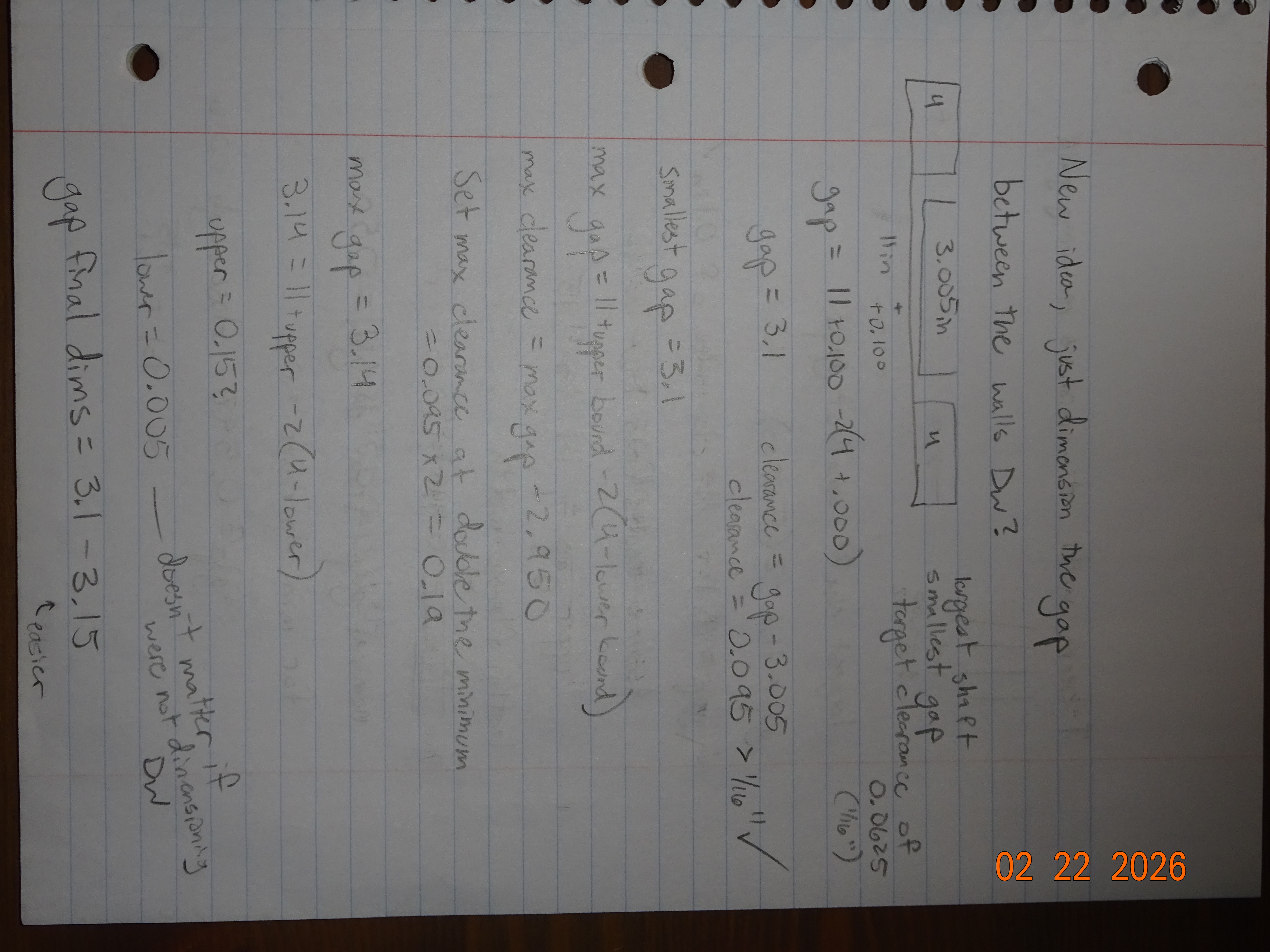 Figuring out the tolerances around the T-beam - pg4