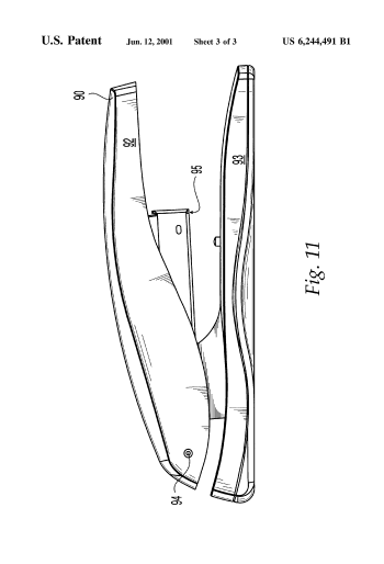 Patent Figure 11: Stapler Side View