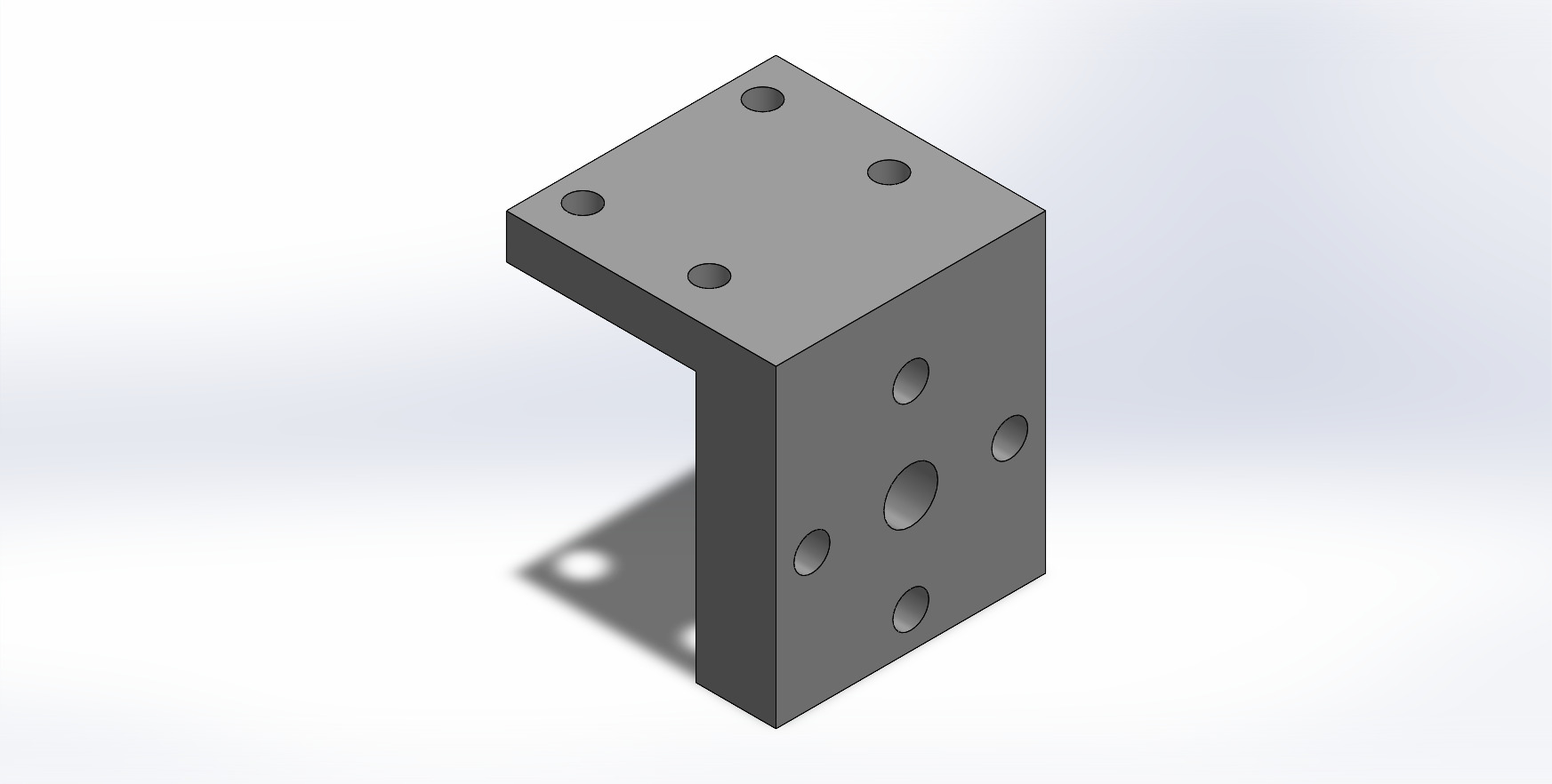 Isometric CAD model