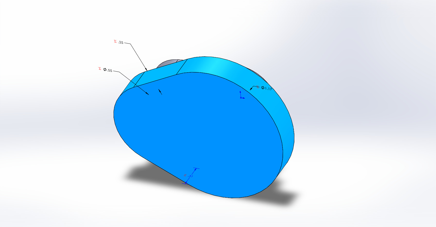 Extrude Gear Diameter