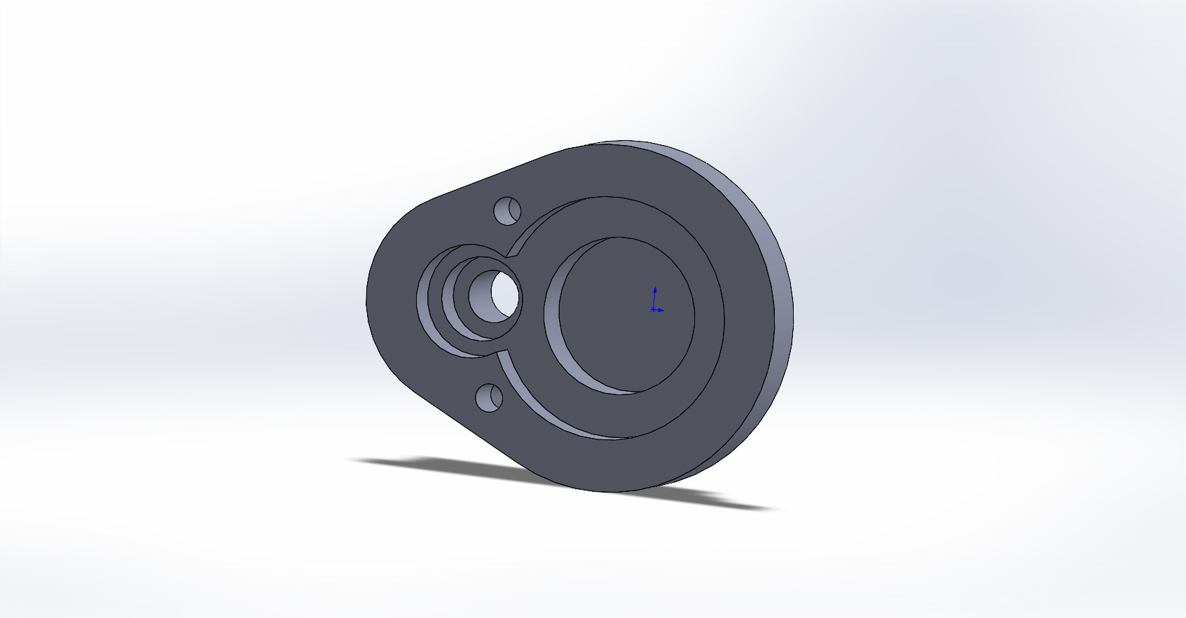 Gear Housing Bottom - Front