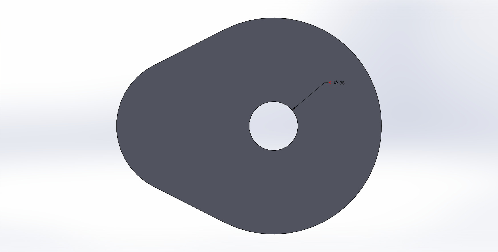 Output Journal Bearing Hole