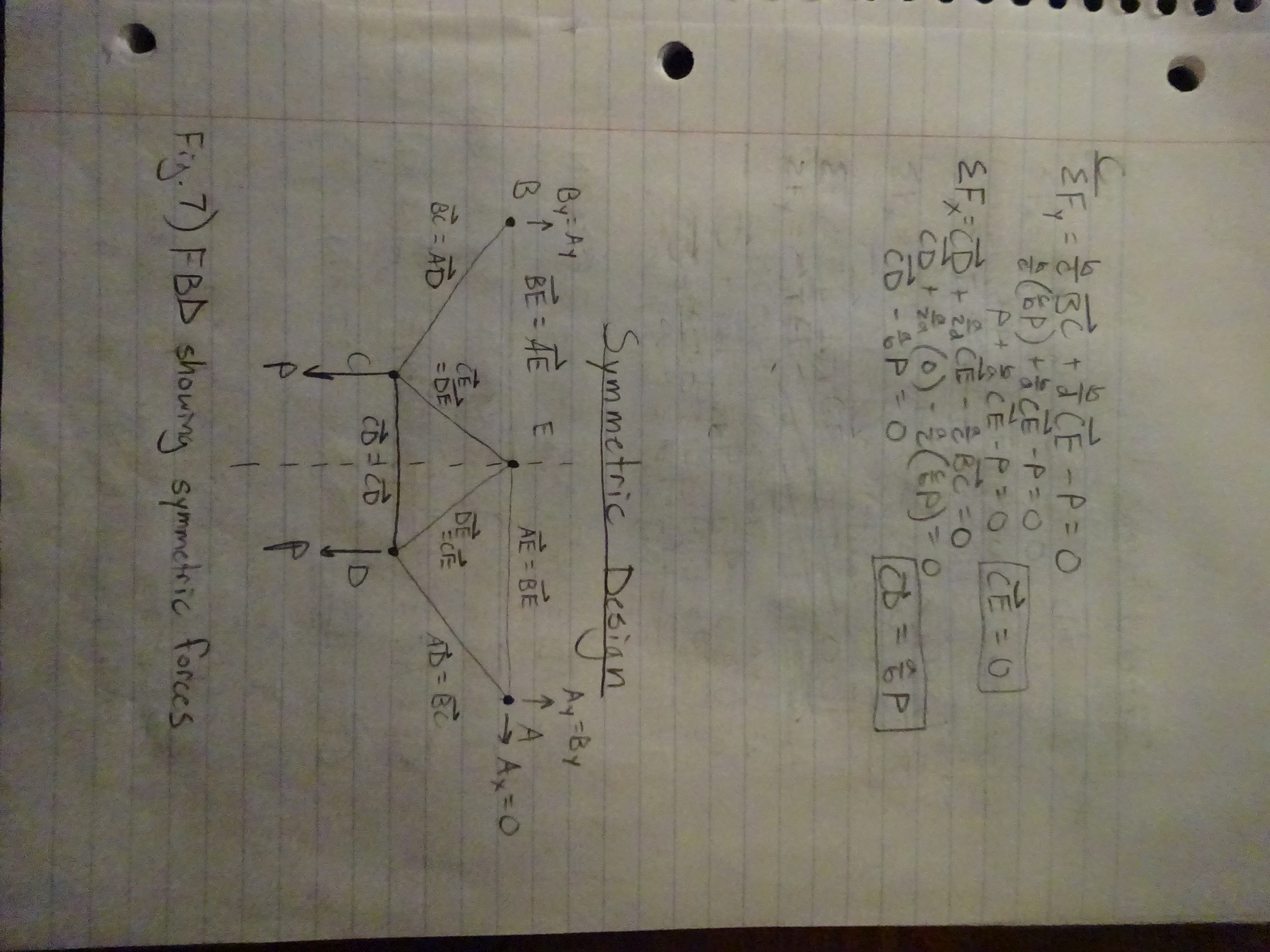 2nd Attempt Second Page of Solving Symbolically