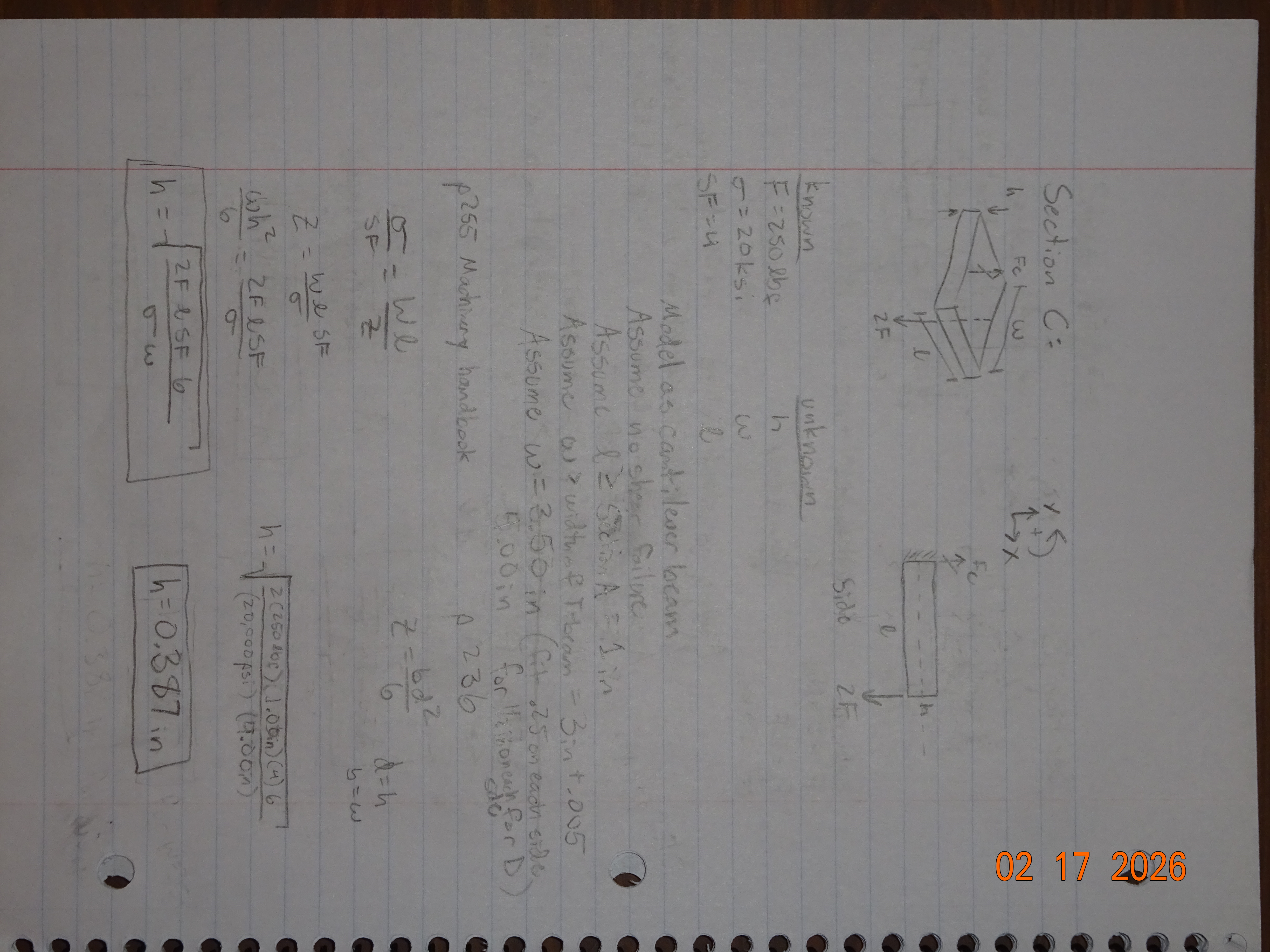 Stress Analysis Section C