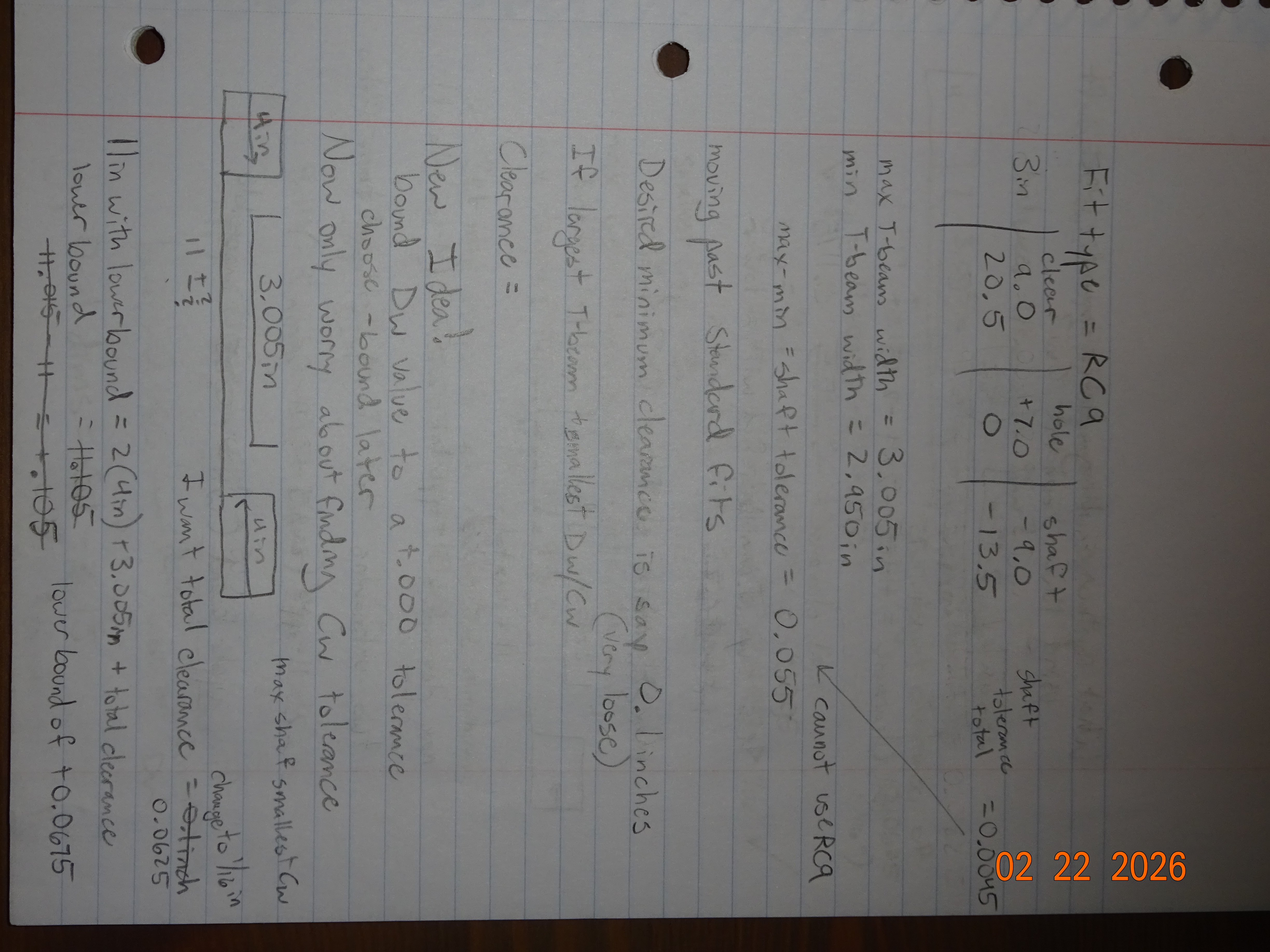 Figuring out the tolerances around the T-beam - pg2